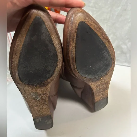 Frye missy tall leather wedge heel boots - Picture 12 of 16